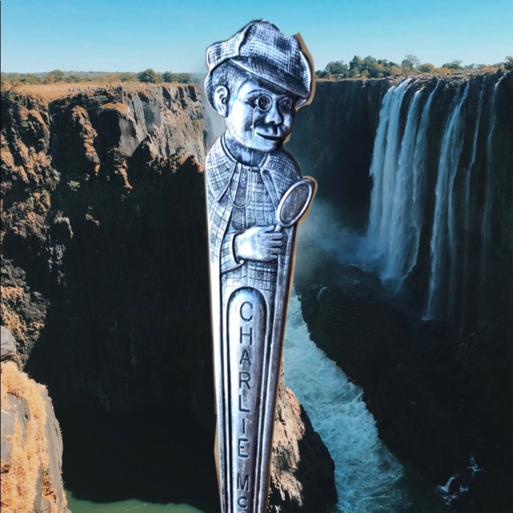 Charlie Mccarthy One Of A Kind Custom Spoon Ring - image 1